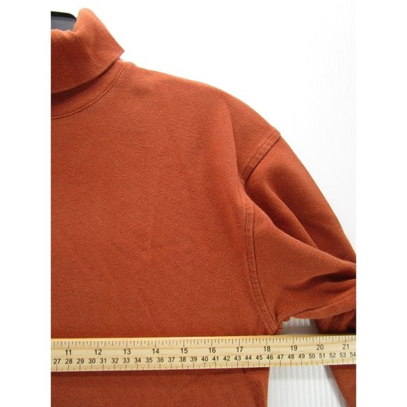 Banana Republic Shirt Small Safari Travel Y2K Pullover Top Turtleneck - Picture 4 of 10